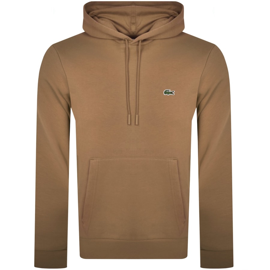 Lacoste Pullover Hoodie Brown